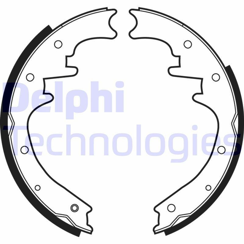 DELPHI LS1872: Piduriklotside komplekt