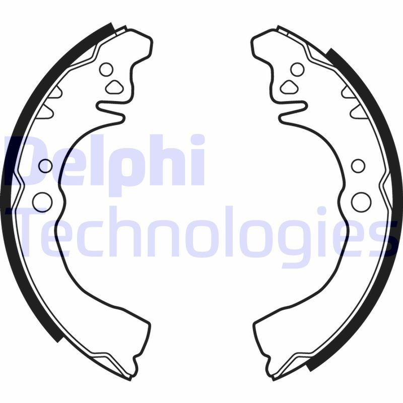 DELPHI LS1875: Σετ σιαγόνων φρένων
