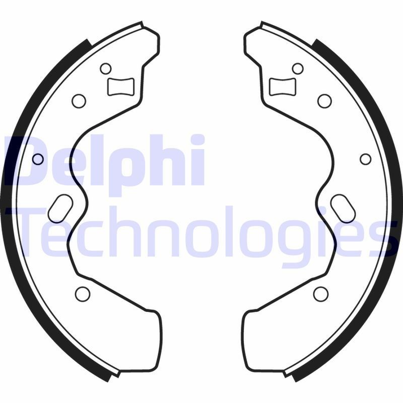 DELPHI LS1878: Piduriklotside komplekt