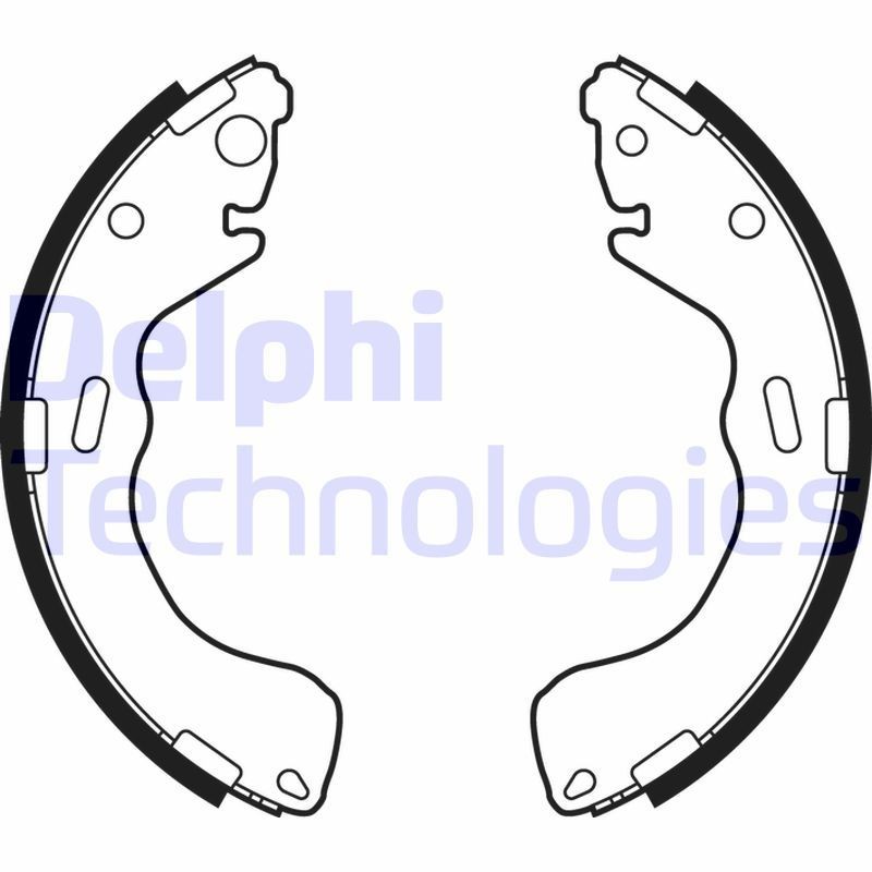 DELPHI LS1879: Piduriklotside komplekt