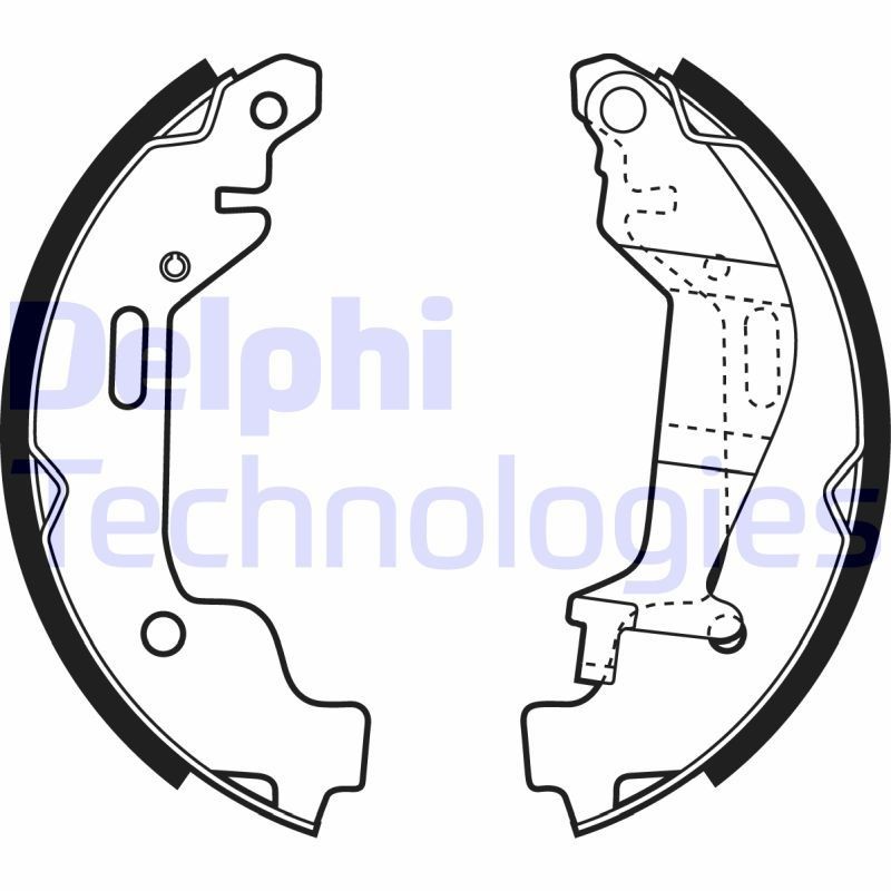 DELPHI LS1927: Piduriklotside komplekt