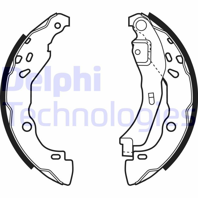 DELPHI LS1929: Piduriklotside komplekt