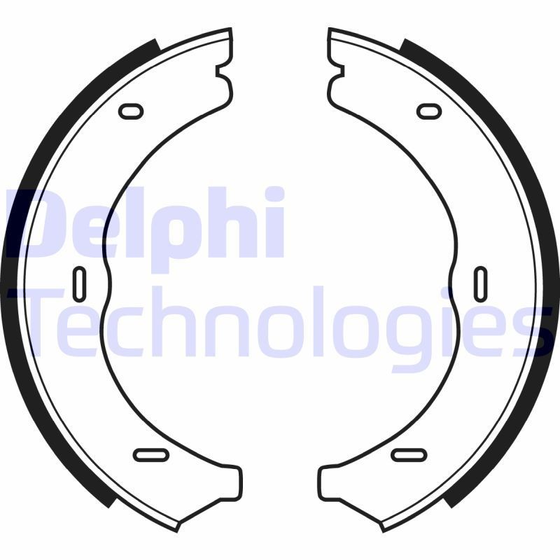 DELPHI LS1967: Piduriklotside komplekt, seisupidur