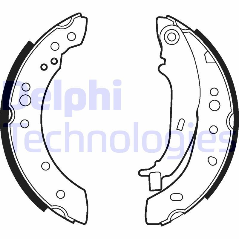DELPHI LS2013: Piduriklotside komplekt