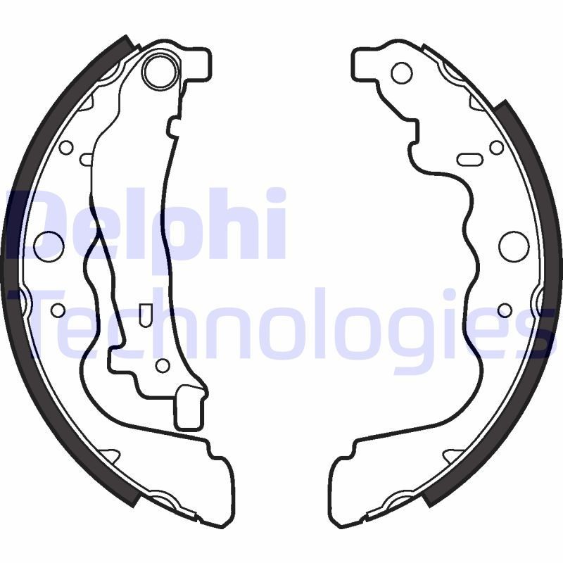 DELPHI LS2022: Piduriklotside komplekt