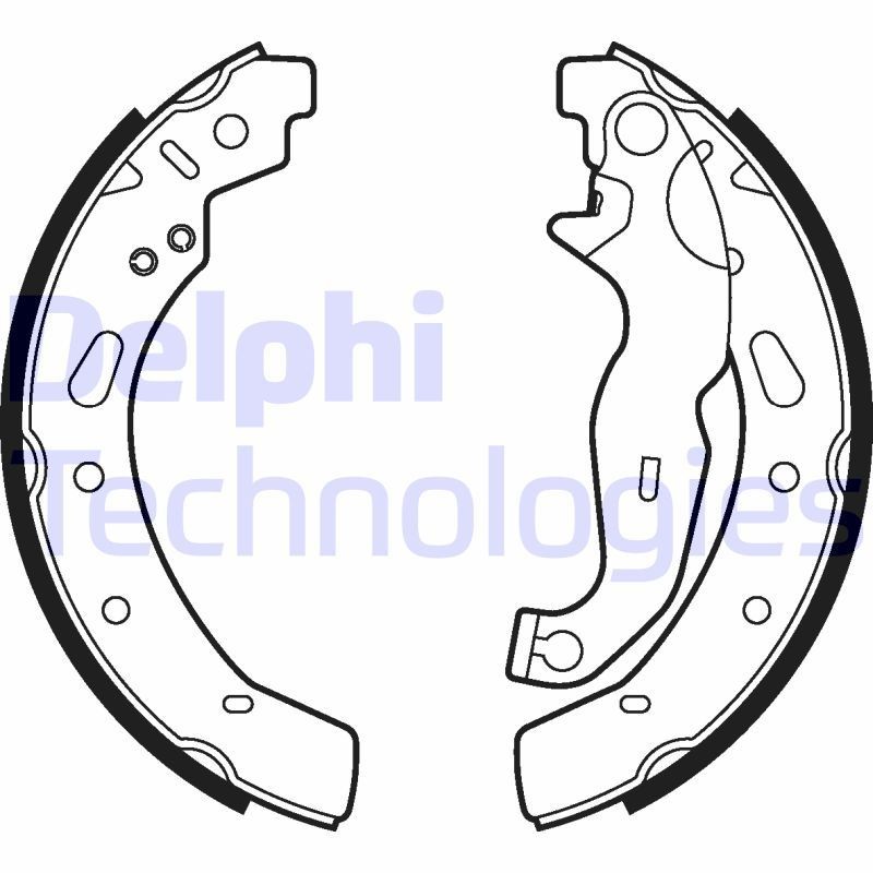 DELPHI LS2028: Piduriklotside komplekt