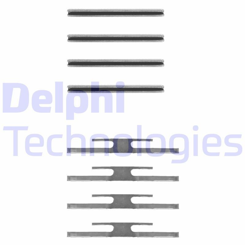 DELPHI LX0035: Lisakomplekt, ketaspiduriklotsid