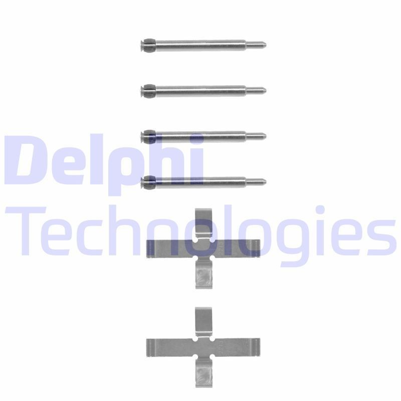 DELPHI LX0039: Lisakomplekt, ketaspiduriklotsid