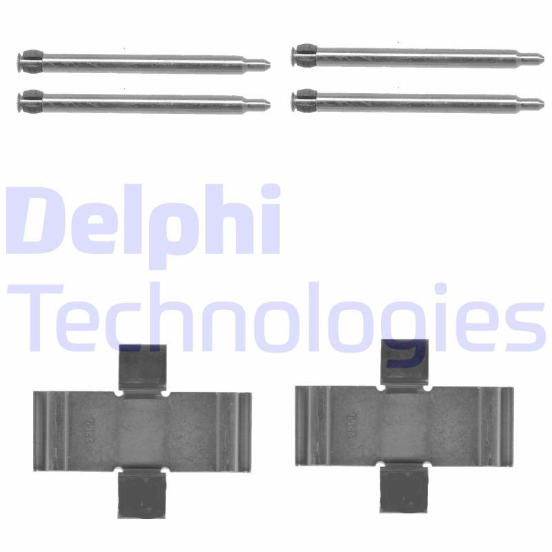 DELPHI LX0066: Lisakomplekt, ketaspiduriklotsid