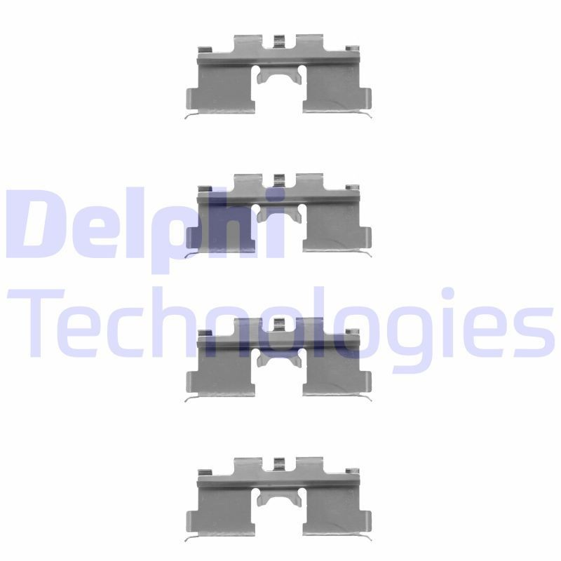 DELPHI LX0079: Lisakomplekt, ketaspiduriklotsid