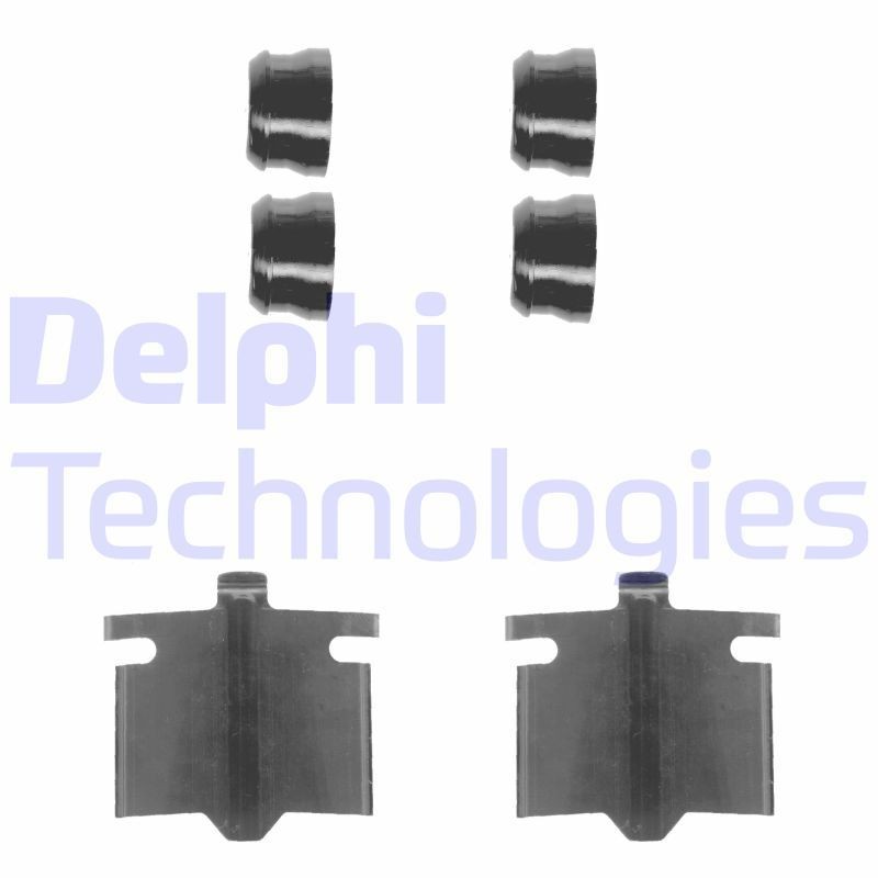DELPHI LX0082: Lisakomplekt, ketaspiduriklotsid