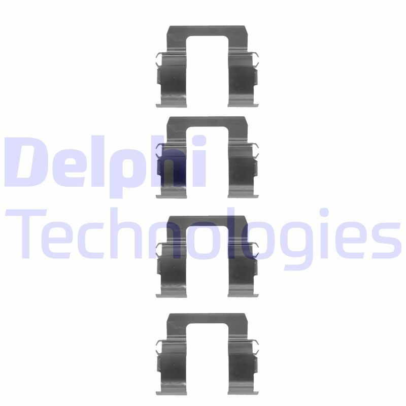 DELPHI LX0083: Lisakomplekt, ketaspiduriklotsid