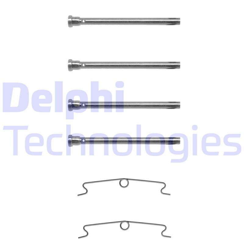 DELPHI LX0085: Lisakomplekt, ketaspiduriklotsid