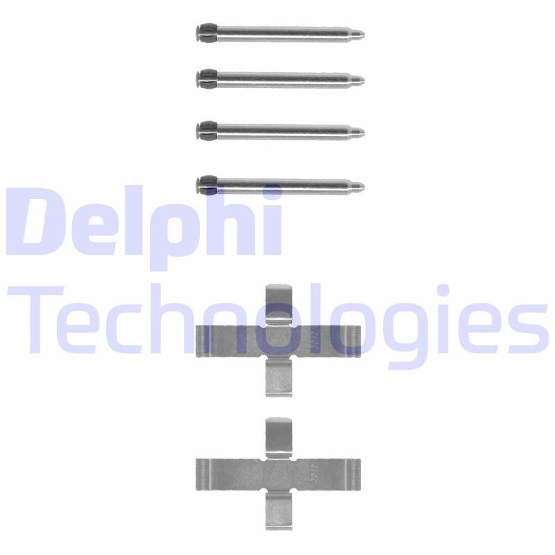 DELPHI LX0094: Lisakomplekt, ketaspiduriklotsid
