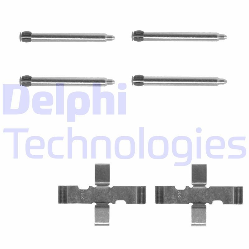 DELPHI LX0095: Lisakomplekt, ketaspiduriklotsid