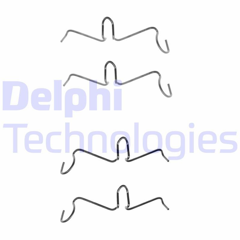 DELPHI LX0096: Lisakomplekt, ketaspiduriklotsid