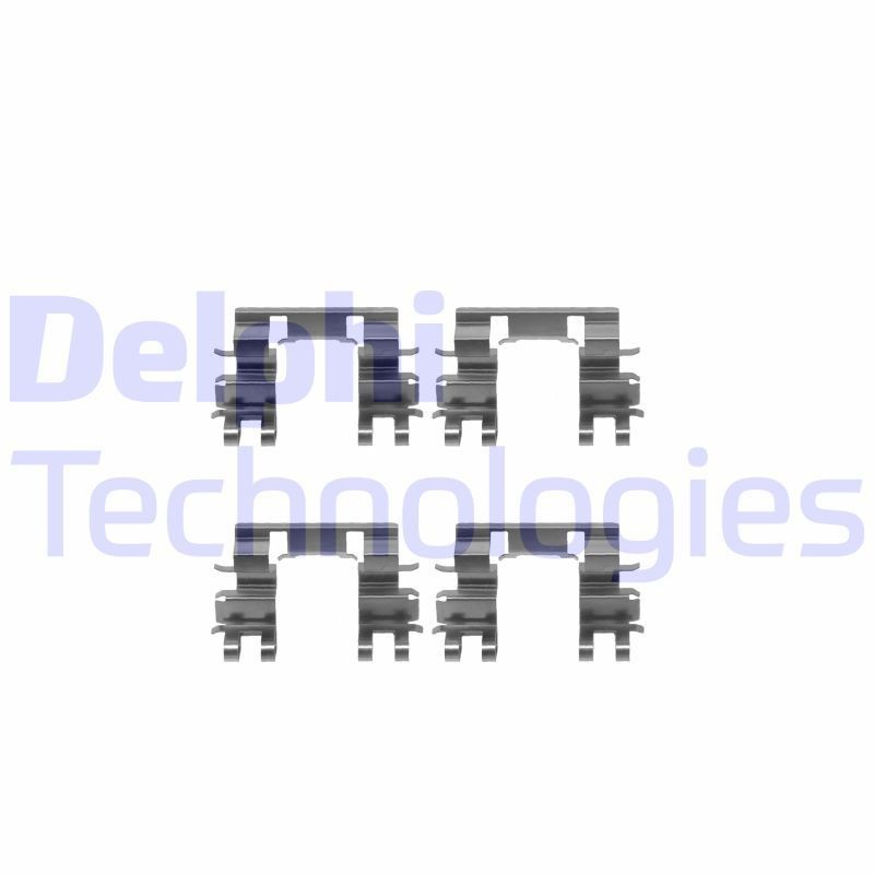 DELPHI LX0194: Lisakomplekt, ketaspiduriklotsid