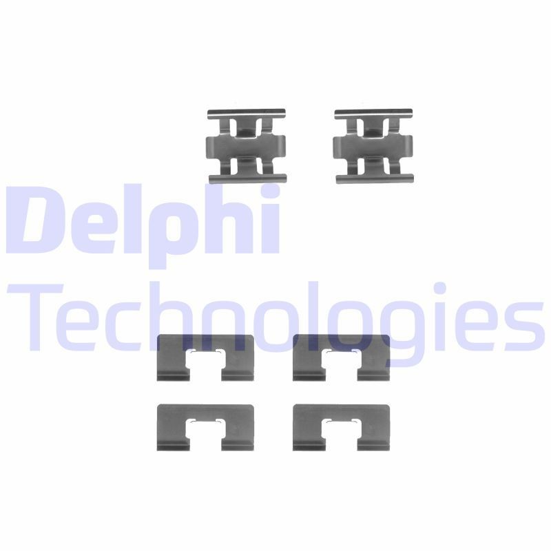 DELPHI LX0196: Lisakomplekt, ketaspiduriklotsid