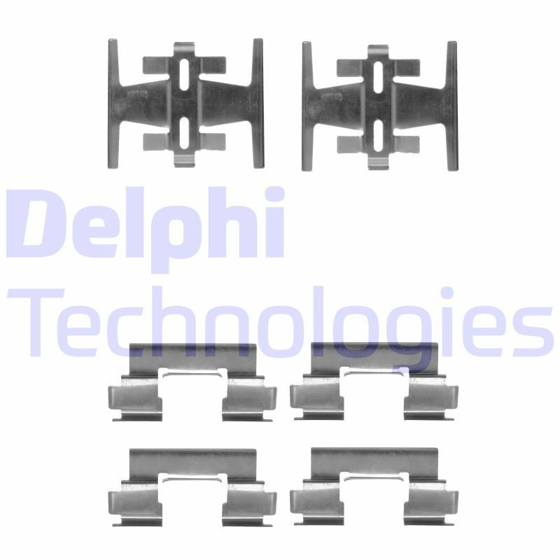 DELPHI LX0213: Lisakomplekt, ketaspiduriklotsid