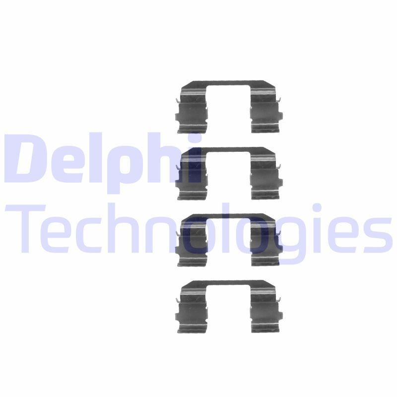 DELPHI LX0214: Lisakomplekt, ketaspiduriklotsid