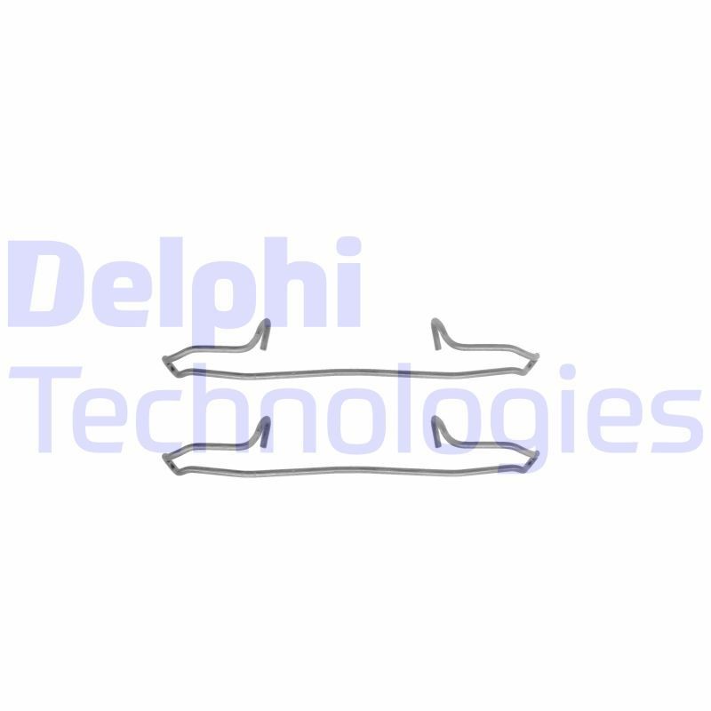 DELPHI LX0223: Lisakomplekt, ketaspiduriklotsid