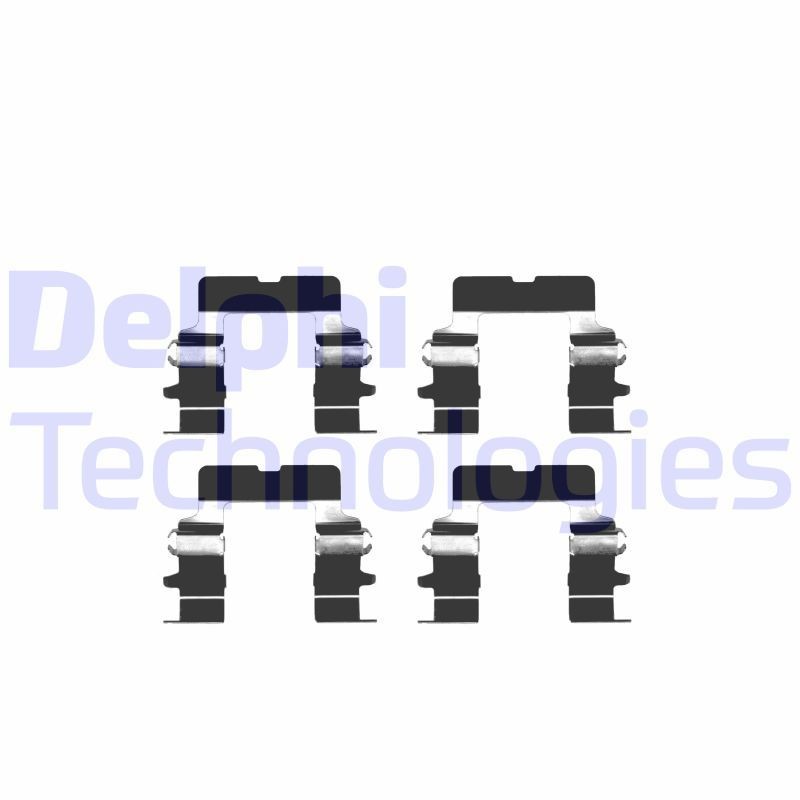 DELPHI LX0225: Set accesorii, placute frana