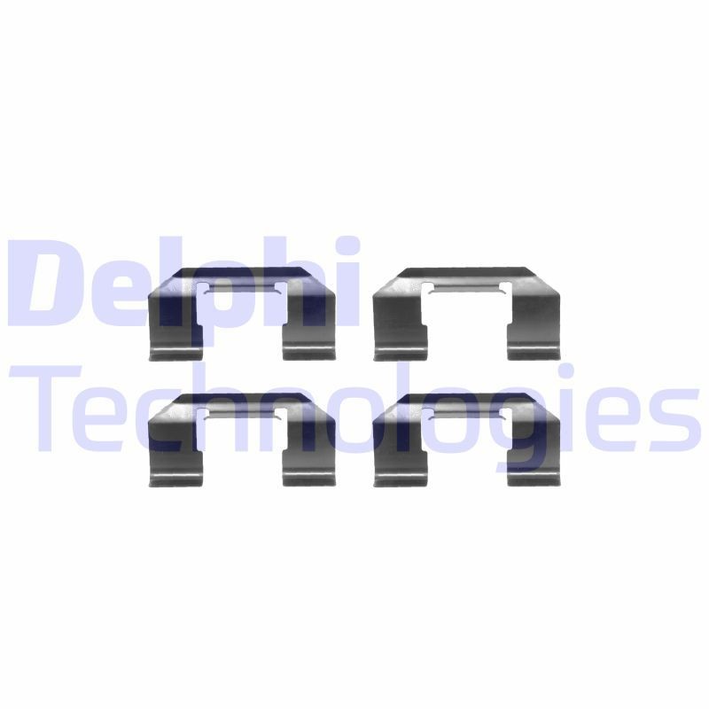 DELPHI LX0232: Lisakomplekt, ketaspiduriklotsid