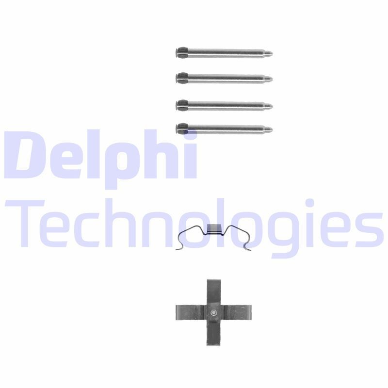 DELPHI LX0263: Lisakomplekt, ketaspiduriklotsid