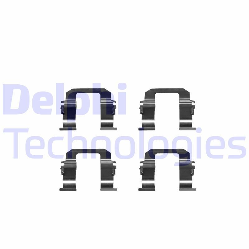 DELPHI LX0284: Lisakomplekt, ketaspiduriklotsid