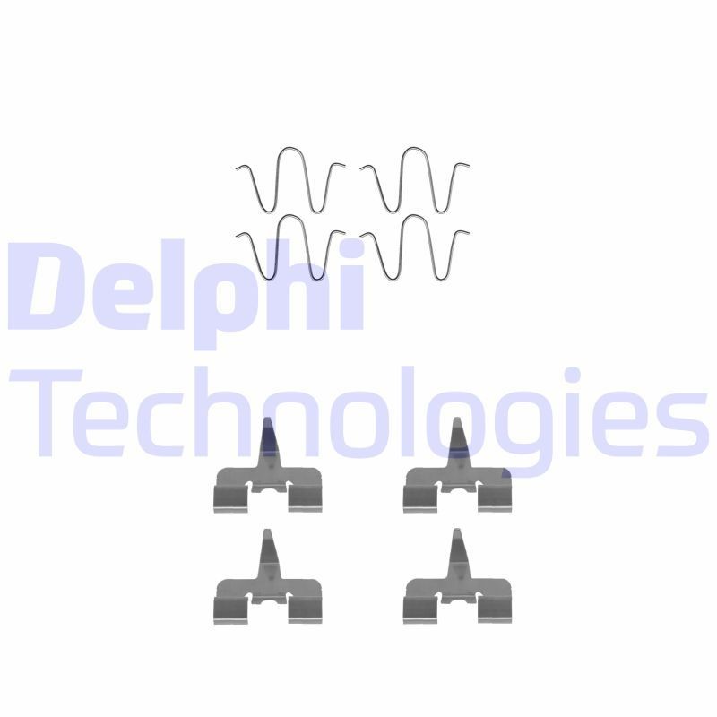 DELPHI LX0305: Lisakomplekt, ketaspiduriklotsid