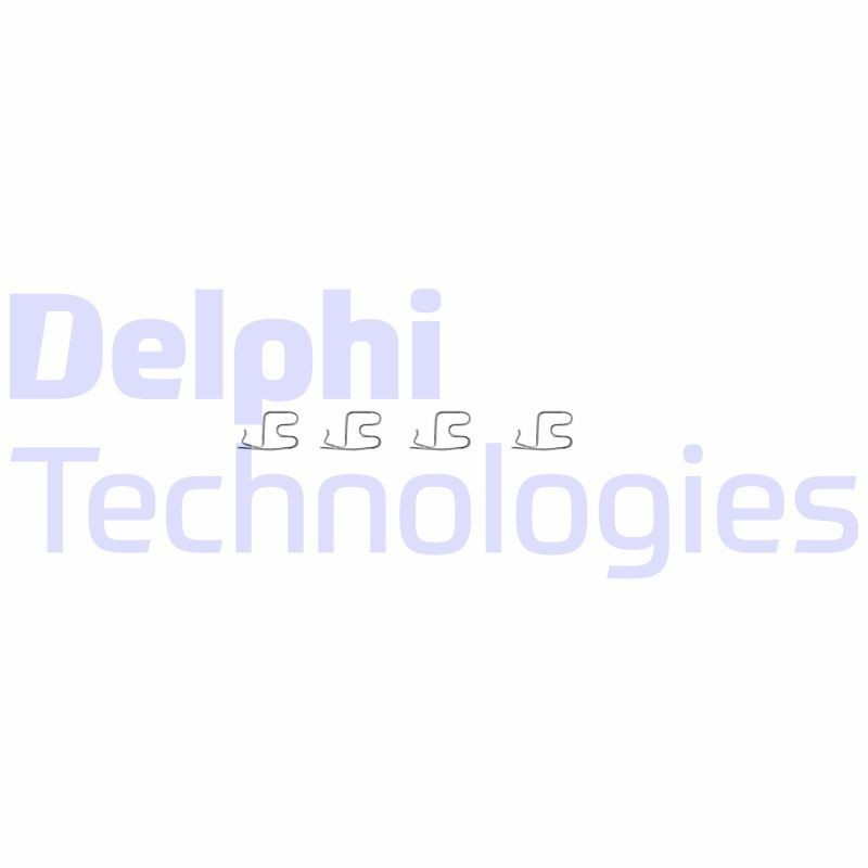 DELPHI LX0314: Lisakomplekt, ketaspiduriklotsid