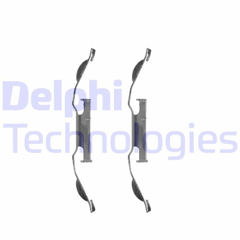 DELPHI LX0330: Lisakomplekt, ketaspiduriklotsid