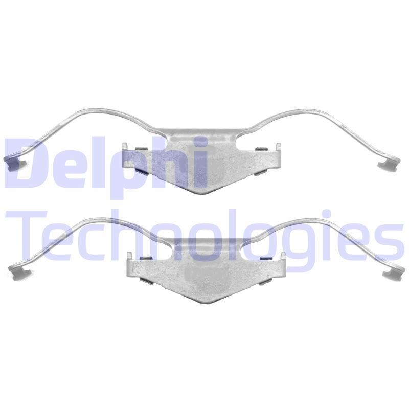 DELPHI LX0353: Σετ βοηθ. εξαρτημάτων, τακάκια φρένων