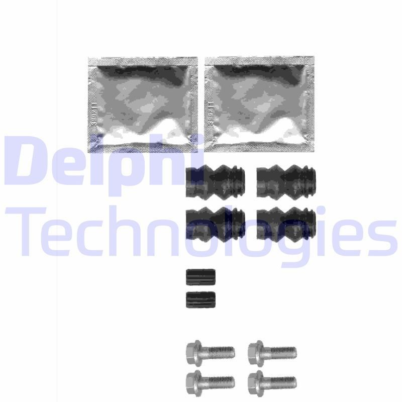 DELPHI LX0358: Juhthülsikomplekt, pidurisadul