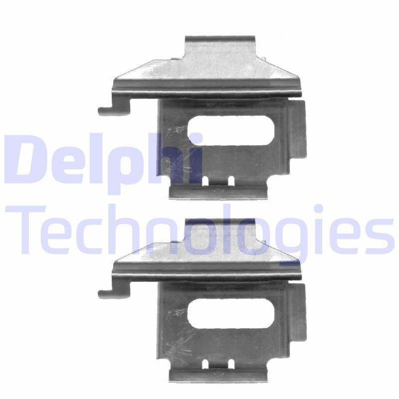 DELPHI LX0369: Lisakomplekt, ketaspiduriklotsid