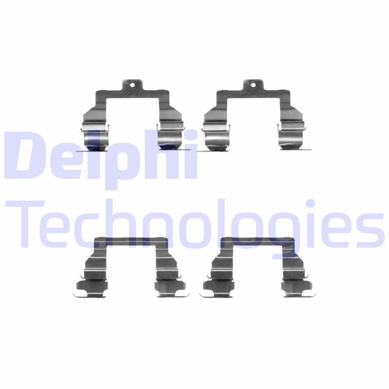 DELPHI LX0374: Piederumu komplekts, Disku bremžu uzlikas