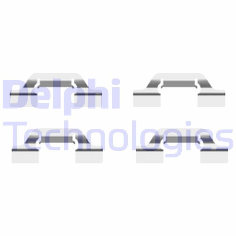 DELPHI LX0438: Lisakomplekt, ketaspiduriklotsid