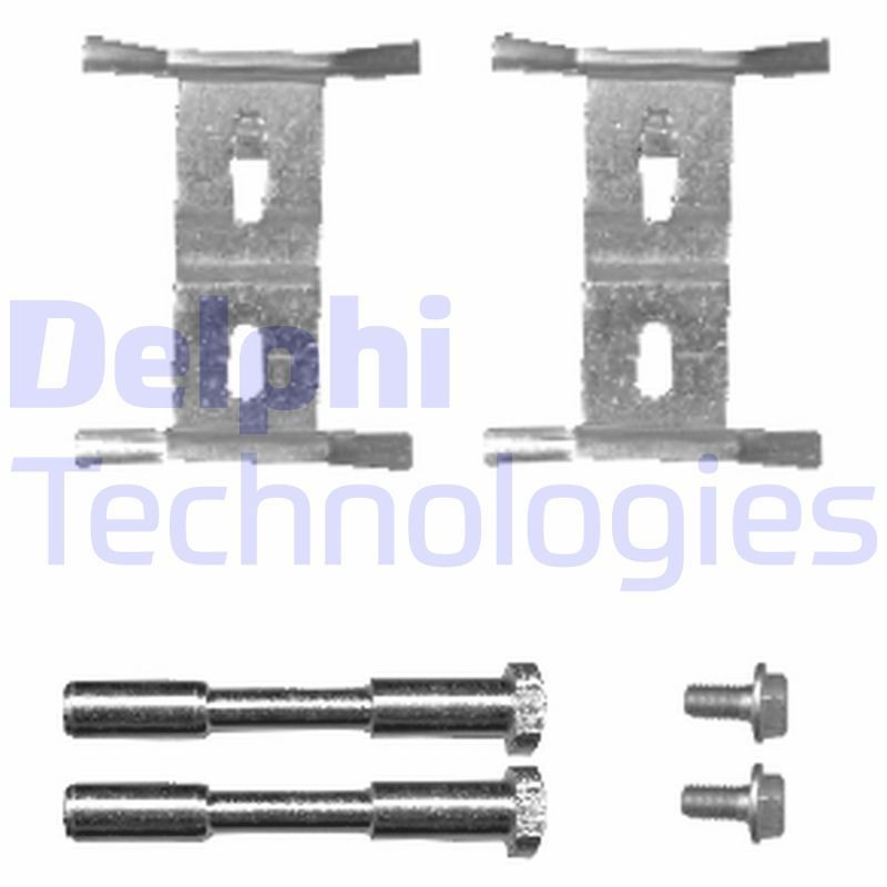 DELPHI LX0449: Lisakomplekt, ketaspiduriklotsid