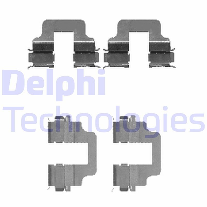 DELPHI LX0473: Lisakomplekt, ketaspiduriklotsid