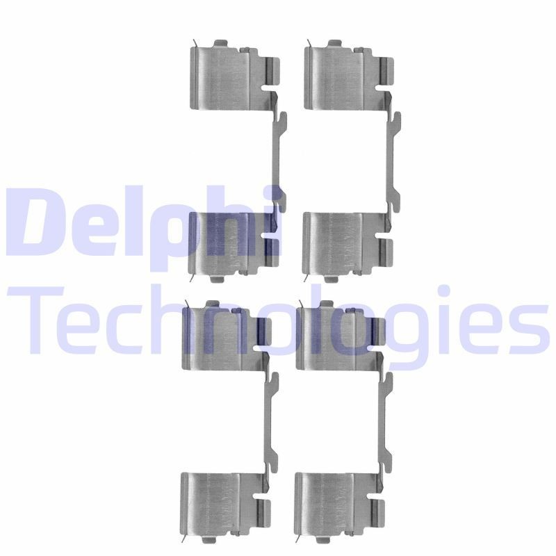 DELPHI LX0479: Lisakomplekt, ketaspiduriklotsid