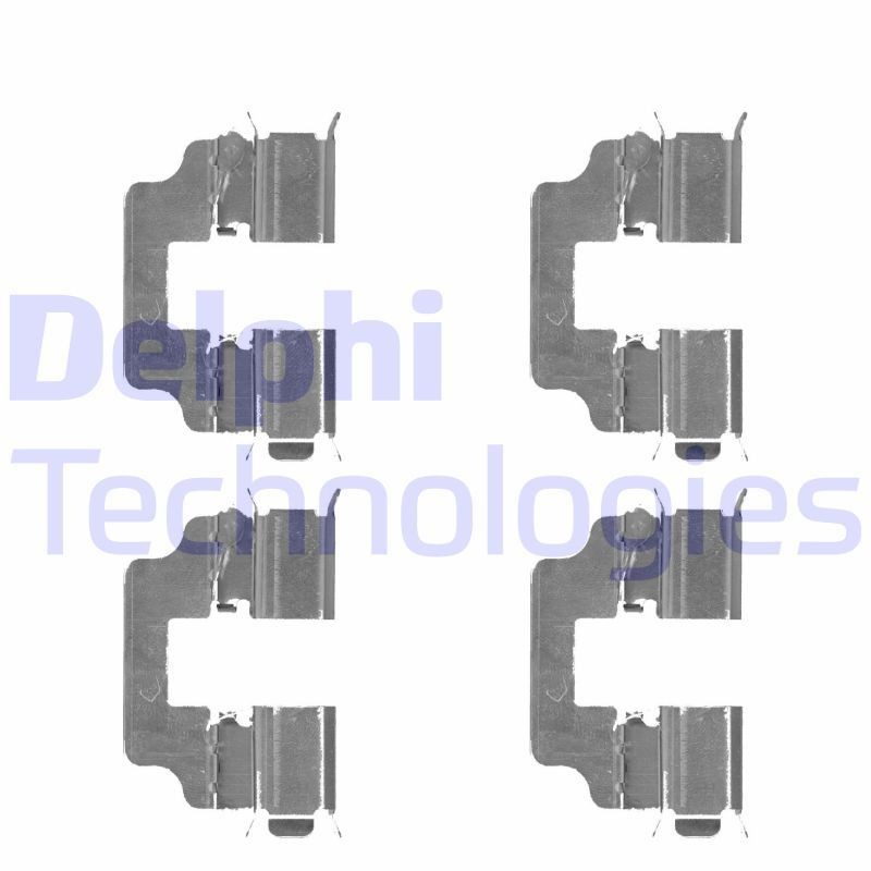 DELPHI LX0493: Piederumu komplekts, Disku bremžu uzlikas