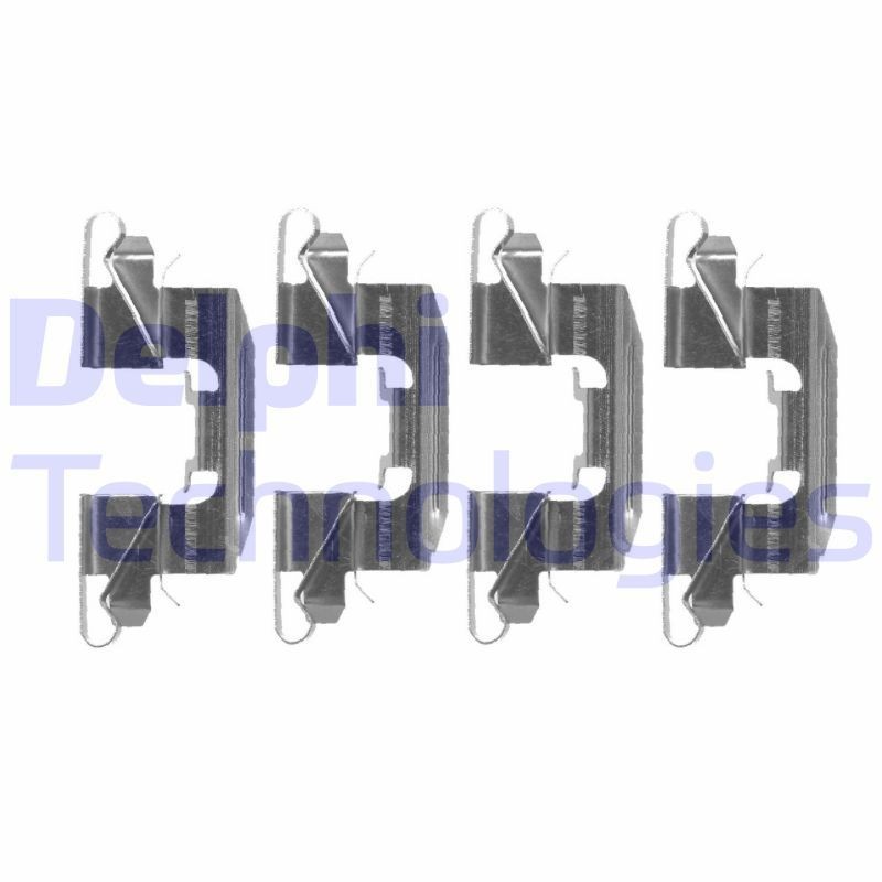 DELPHI LX0523: Lisakomplekt, ketaspiduriklotsid