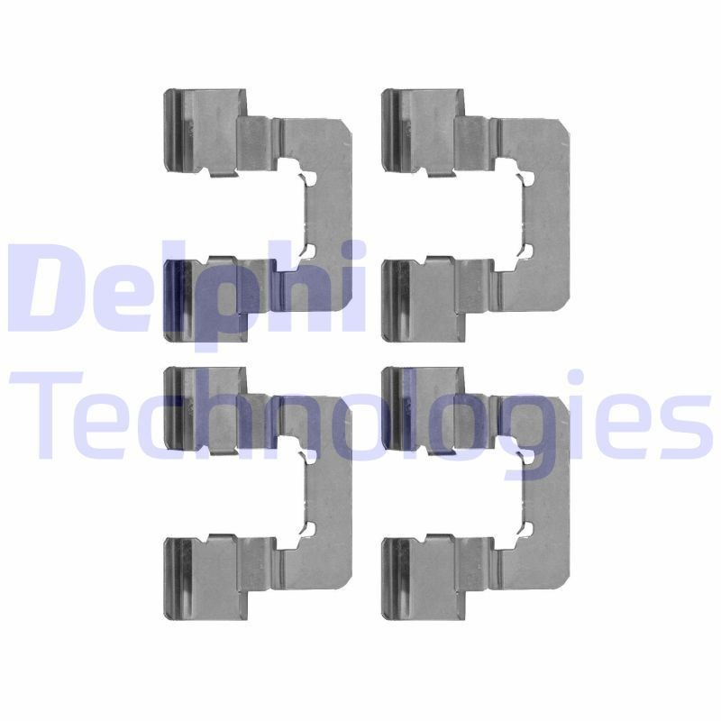 DELPHI LX0534: Lisakomplekt, ketaspiduriklotsid