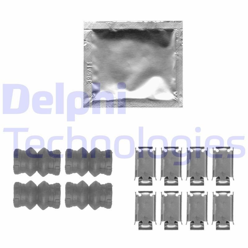 DELPHI LX0535: Lisakomplekt, ketaspiduriklotsid