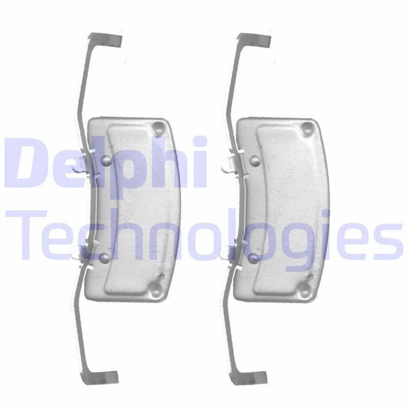 DELPHI LX0542: Lisakomplekt, ketaspiduriklotsid