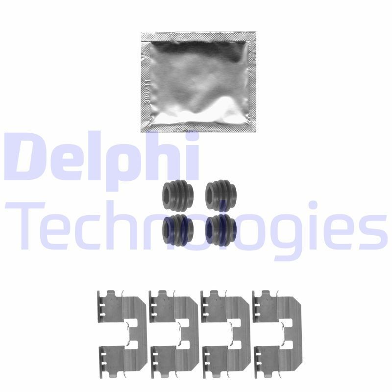 DELPHI LX0545: Lisakomplekt, ketaspiduriklotsid
