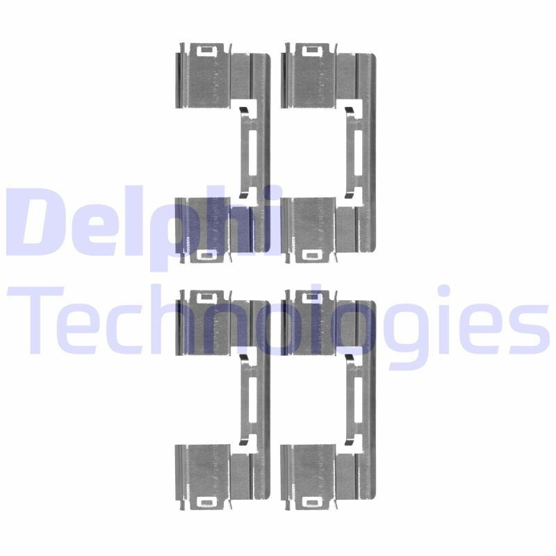 DELPHI LX0551: Lisakomplekt, ketaspiduriklotsid