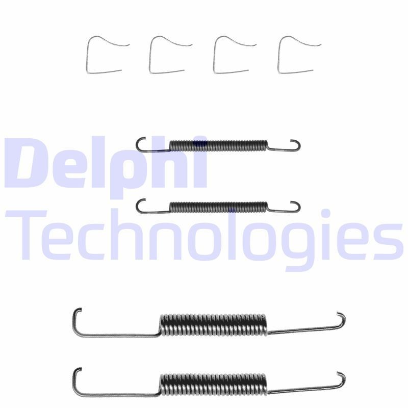 DELPHI LY1002: Lisakomplekt, Piduriklotsid