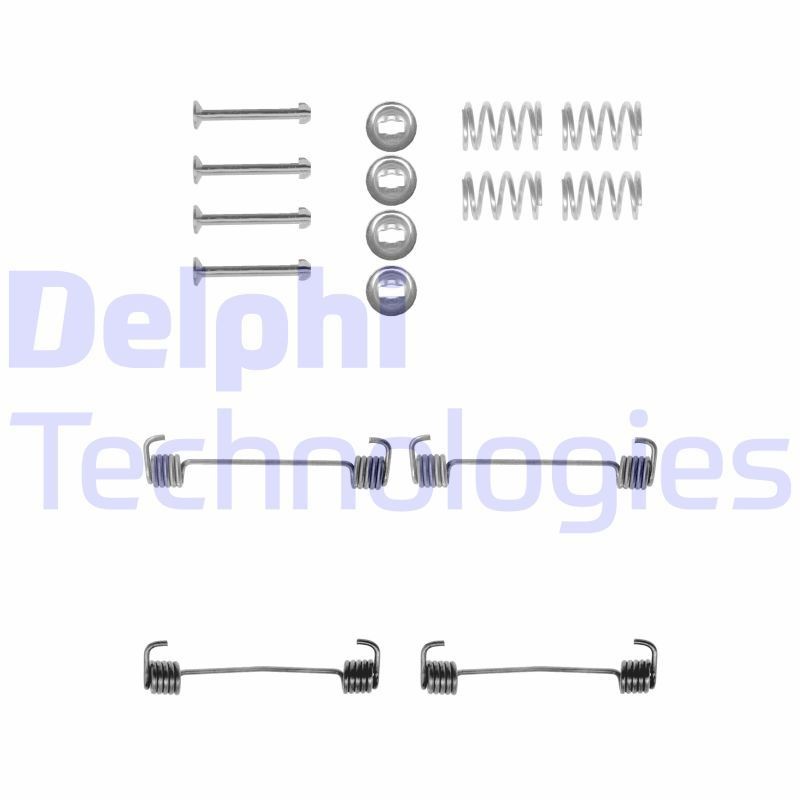 DELPHI LY1041: Lisakomplekt, seisupiduriklotsid
