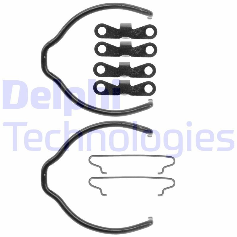 DELPHI LY1137: Lisakomplekt, seisupiduriklotsid